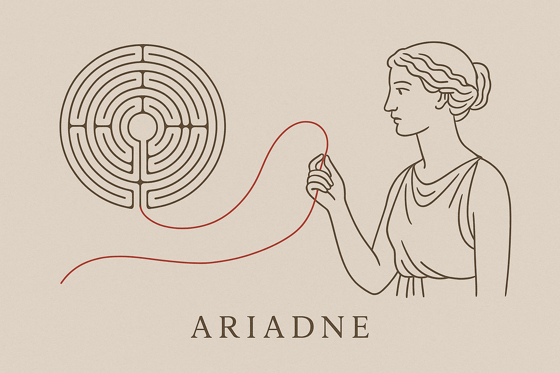The Red Thread & the Labyrinth: A Ritual of Guidance for Modern Times