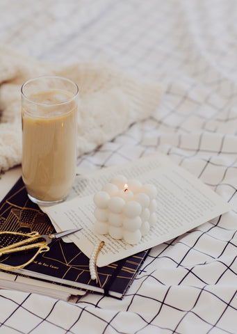 coffee and candle